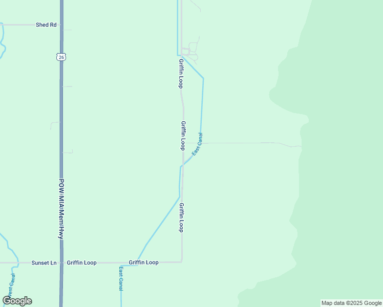 map of restaurants, bars, coffee shops, grocery stores, and more near 116 Griffin Loop in Carey