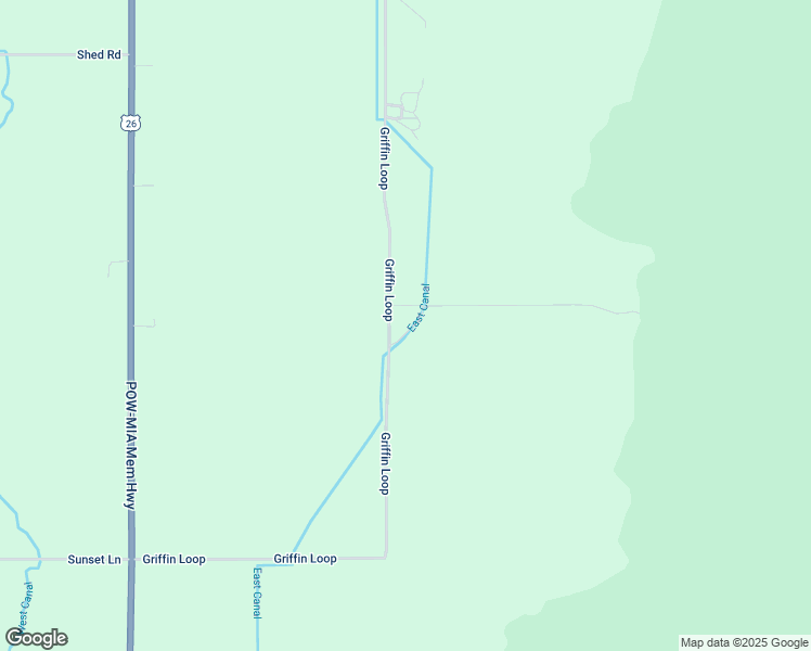 map of restaurants, bars, coffee shops, grocery stores, and more near 116 Griffin Loop in Carey