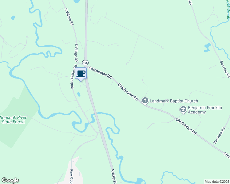 map of restaurants, bars, coffee shops, grocery stores, and more near 62 Chichester Road in Loudon