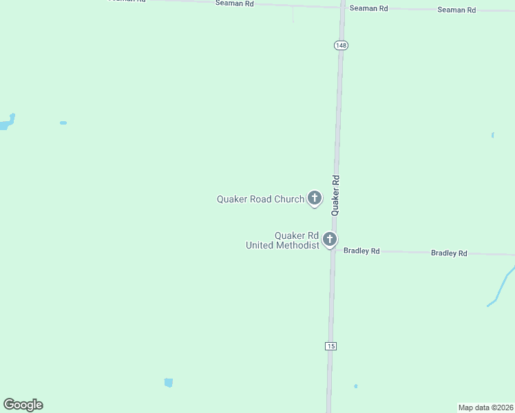 map of restaurants, bars, coffee shops, grocery stores, and more near 2782 Quaker Road in Gasport