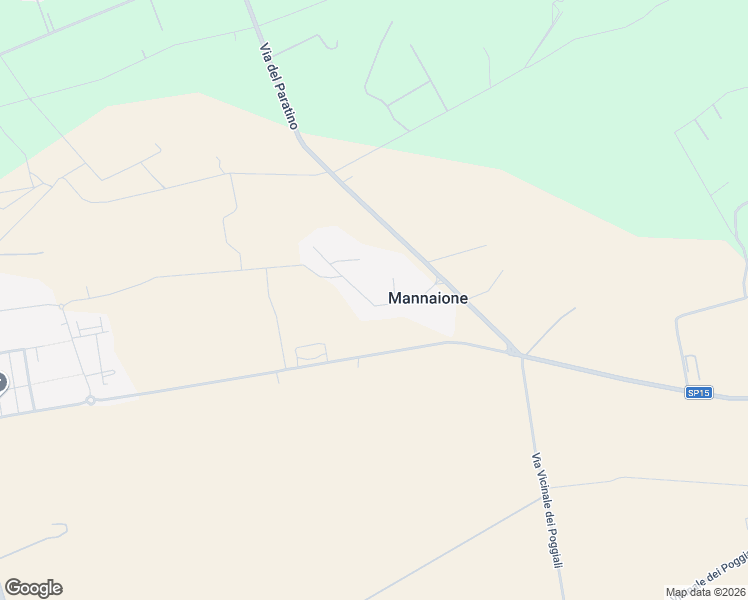 map of restaurants, bars, coffee shops, grocery stores, and more near 14 Via Sandro Pertini in Mannaione