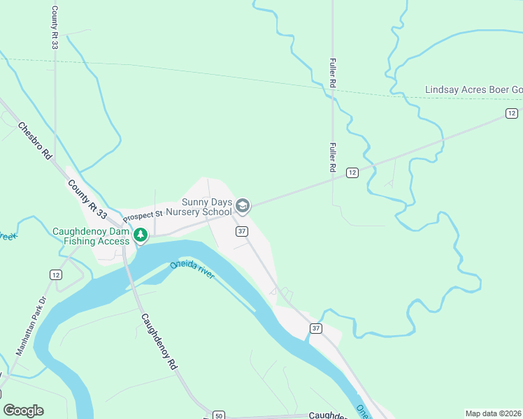 map of restaurants, bars, coffee shops, grocery stores, and more near 1564 County Route 12 in Central Square
