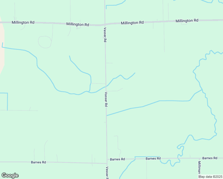 map of restaurants, bars, coffee shops, grocery stores, and more near 8747 Vassar Road in Millington