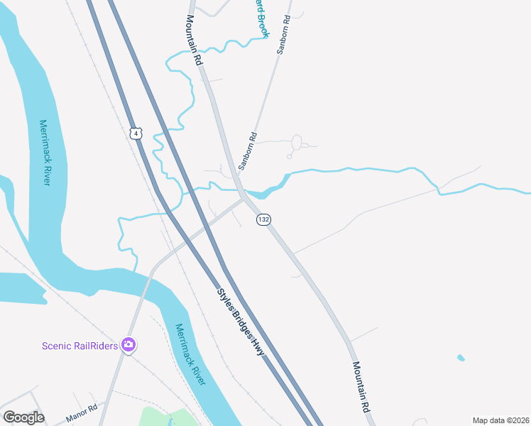 map of restaurants, bars, coffee shops, grocery stores, and more near 374 Mountain Road in Concord