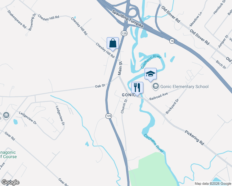 map of restaurants, bars, coffee shops, grocery stores, and more near 35 Felker Street in Rochester
