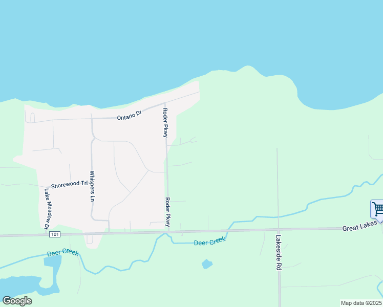 map of restaurants, bars, coffee shops, grocery stores, and more near 709 Lake View Knolls in Ontario