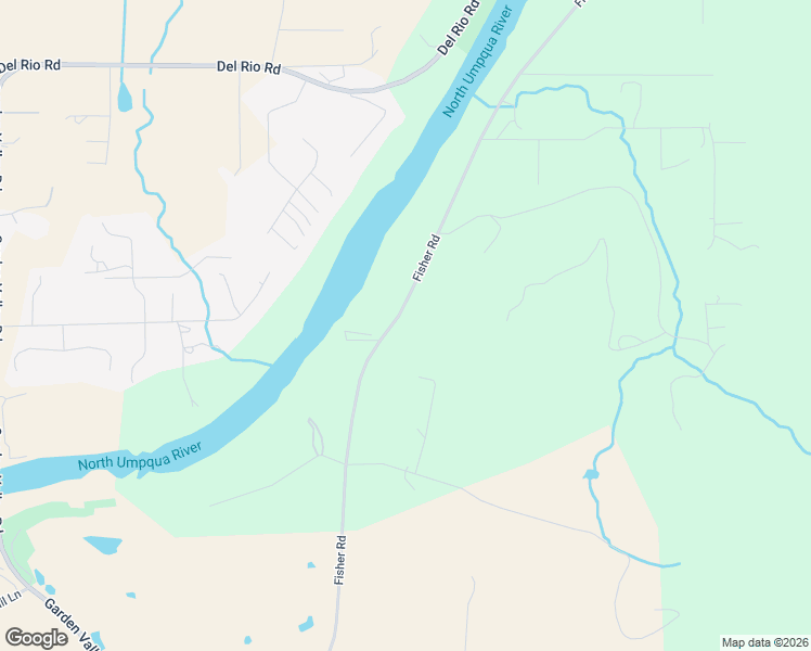 map of restaurants, bars, coffee shops, grocery stores, and more near 1345 Fisher Road in Roseburg