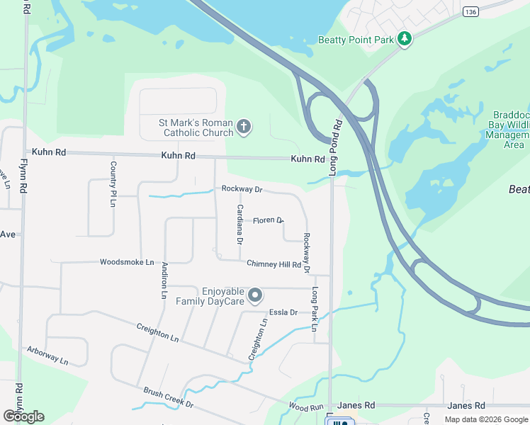 map of restaurants, bars, coffee shops, grocery stores, and more near 102 Floren Drive in Rochester