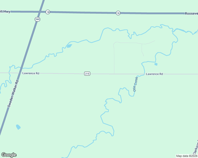 map of restaurants, bars, coffee shops, grocery stores, and more near 375 County Road 215 in Brockport