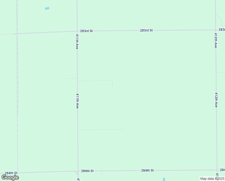 map of restaurants, bars, coffee shops, grocery stores, and more near 28334 411th Avenue in Tripp