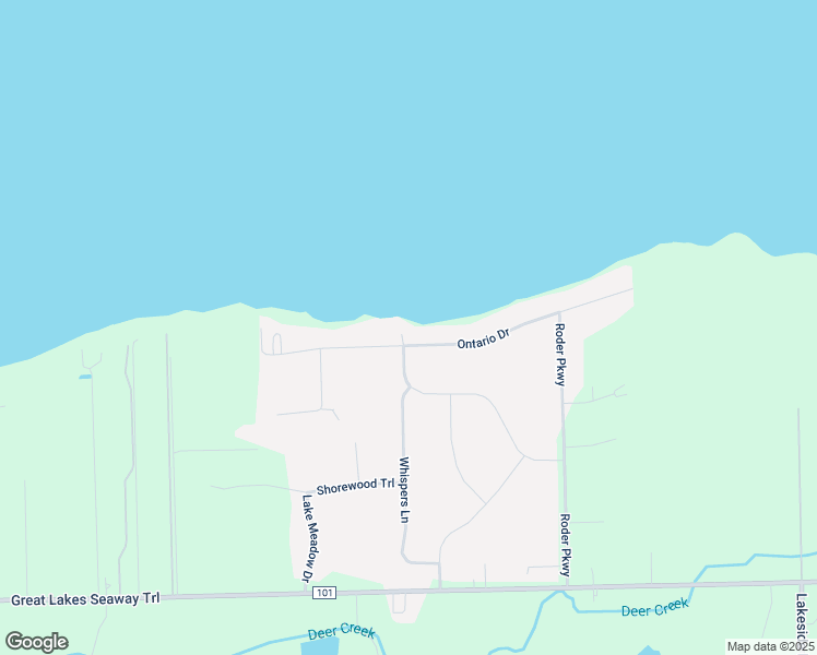 map of restaurants, bars, coffee shops, grocery stores, and more near 551 Ontario Drive in Ontario