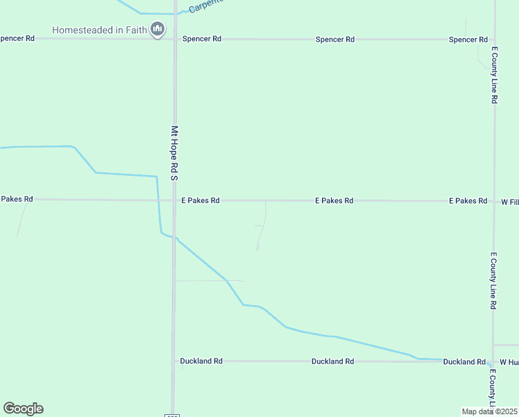 map of restaurants, bars, coffee shops, grocery stores, and more near 11230 East Pakes Road in Crystal