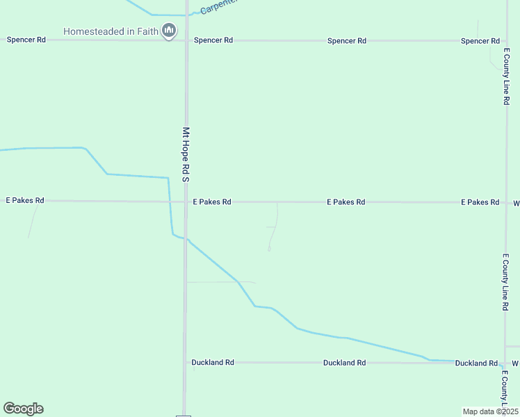 map of restaurants, bars, coffee shops, grocery stores, and more near 11230 East Pakes Road in Crystal