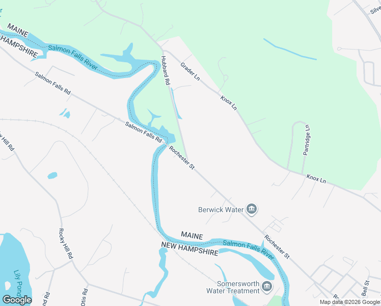 map of restaurants, bars, coffee shops, grocery stores, and more near 6 Hubbard Road in Berwick