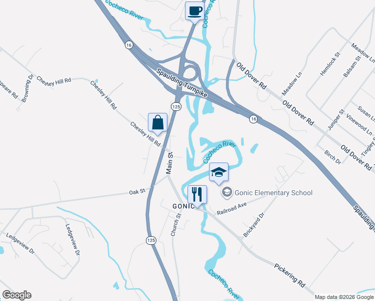 map of restaurants, bars, coffee shops, grocery stores, and more near 10 Shelby Lane in Rochester