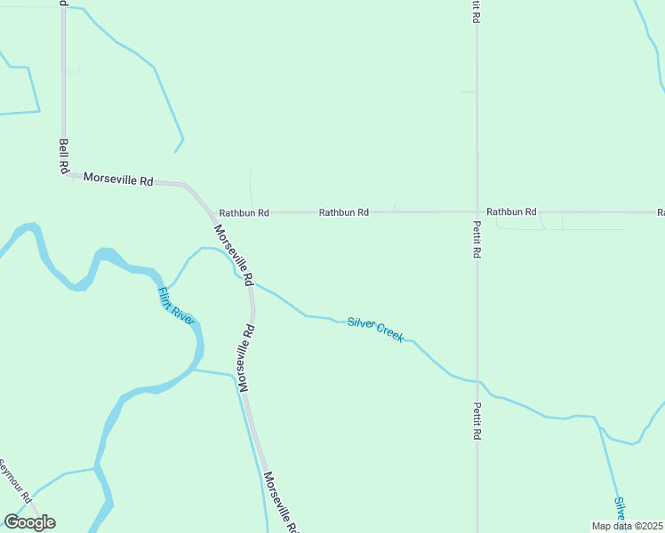 map of restaurants, bars, coffee shops, grocery stores, and more near 3444 Rathbun Rd in Birch Run