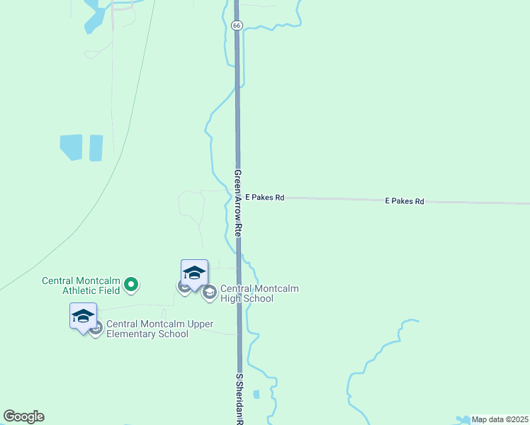 map of restaurants, bars, coffee shops, grocery stores, and more near 70 East Pakes Road in Stanton