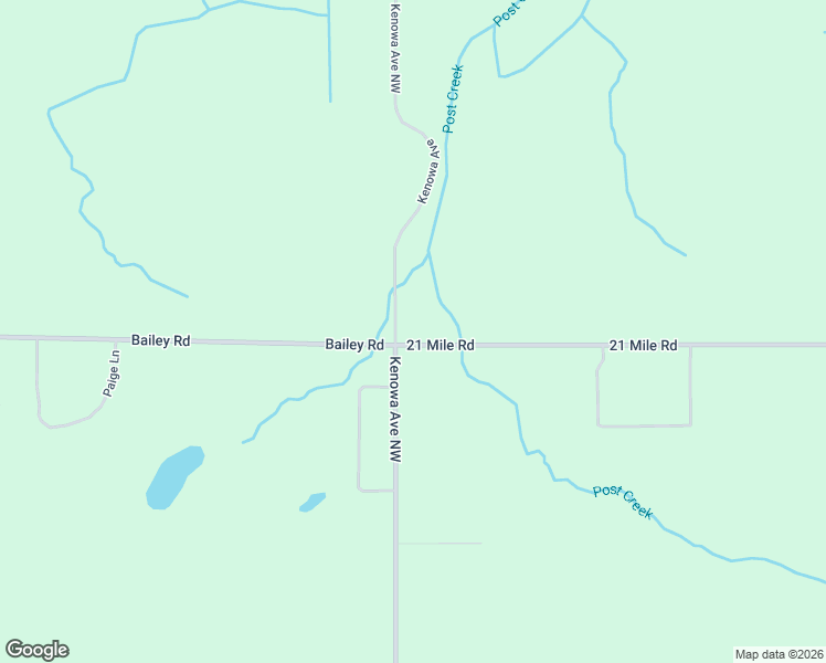 map of restaurants, bars, coffee shops, grocery stores, and more near 17220 Kenowa Avenue in Kent City