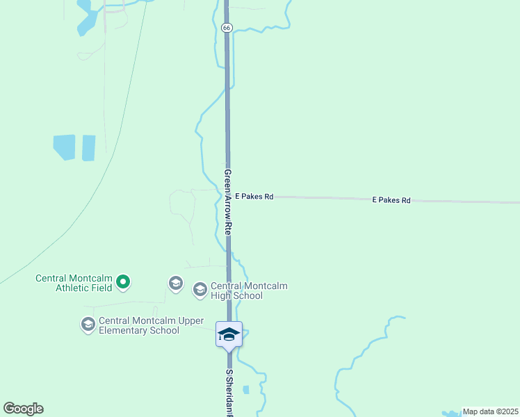 map of restaurants, bars, coffee shops, grocery stores, and more near 70 East Pakes Road in Stanton