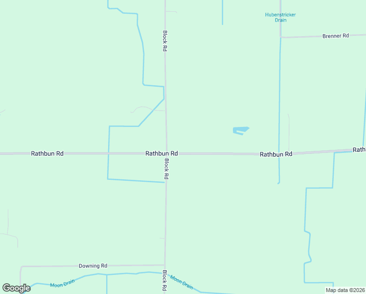 map of restaurants, bars, coffee shops, grocery stores, and more near 12099 Rathbun Rd in Birch Run