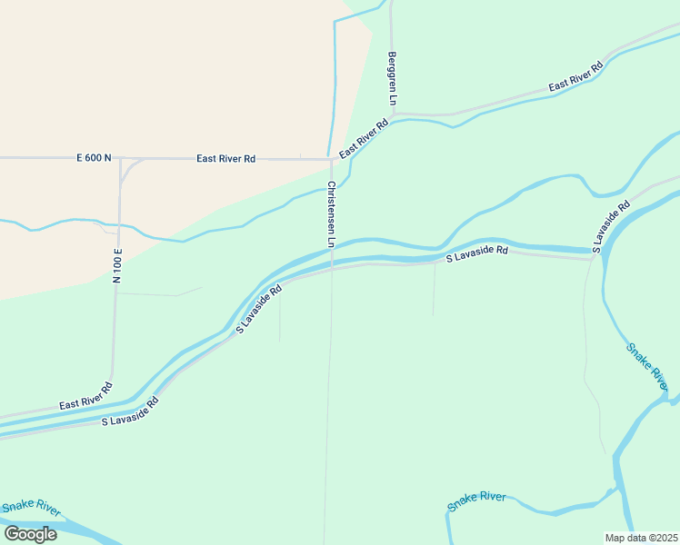 map of restaurants, bars, coffee shops, grocery stores, and more near 591 North 150 East in Blackfoot