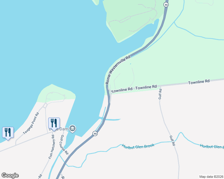 map of restaurants, bars, coffee shops, grocery stores, and more near 8045 Standish Road in Rome