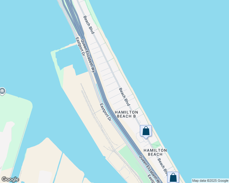 map of restaurants, bars, coffee shops, grocery stores, and more near 9 Granville Avenue in Hamilton