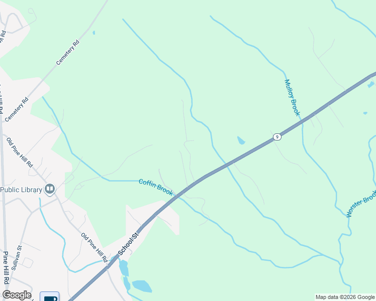 map of restaurants, bars, coffee shops, grocery stores, and more near 30 Milk Lane in Berwick