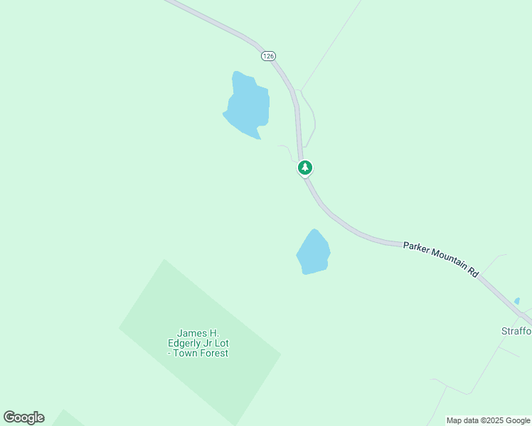 map of restaurants, bars, coffee shops, grocery stores, and more near 848 Parker Mountain Road in Strafford
