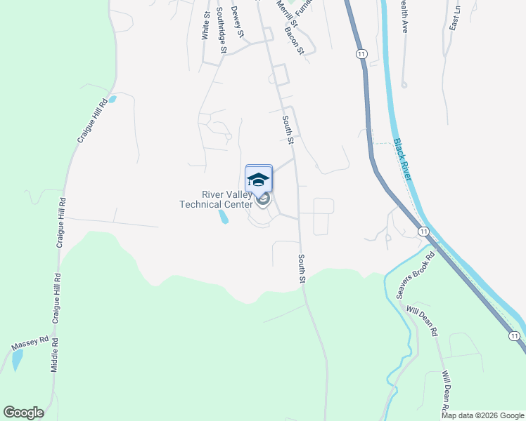 map of restaurants, bars, coffee shops, grocery stores, and more near 303 South Street in Springfield