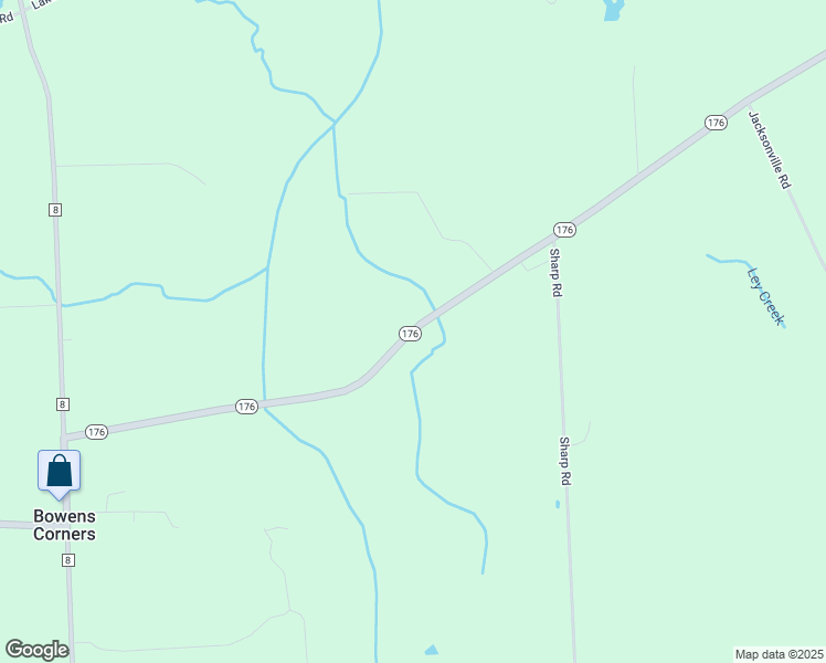 map of restaurants, bars, coffee shops, grocery stores, and more near 965 New York 176 in Fulton