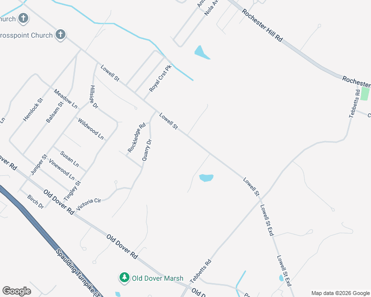 map of restaurants, bars, coffee shops, grocery stores, and more near 165 Lowell Street in Rochester