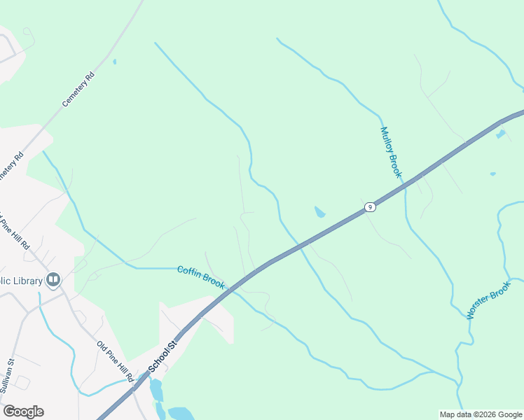 map of restaurants, bars, coffee shops, grocery stores, and more near 30 Milk Lane in Berwick