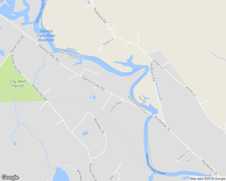 map of restaurants, bars, coffee shops, grocery stores, and more near 53 Salmon Falls Road in Somersworth
