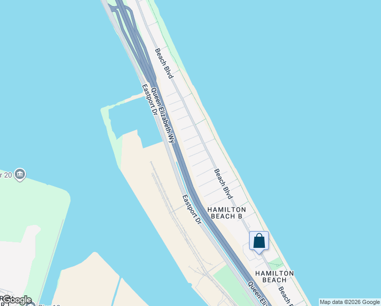 map of restaurants, bars, coffee shops, grocery stores, and more near 23 Wickham Avenue in Hamilton