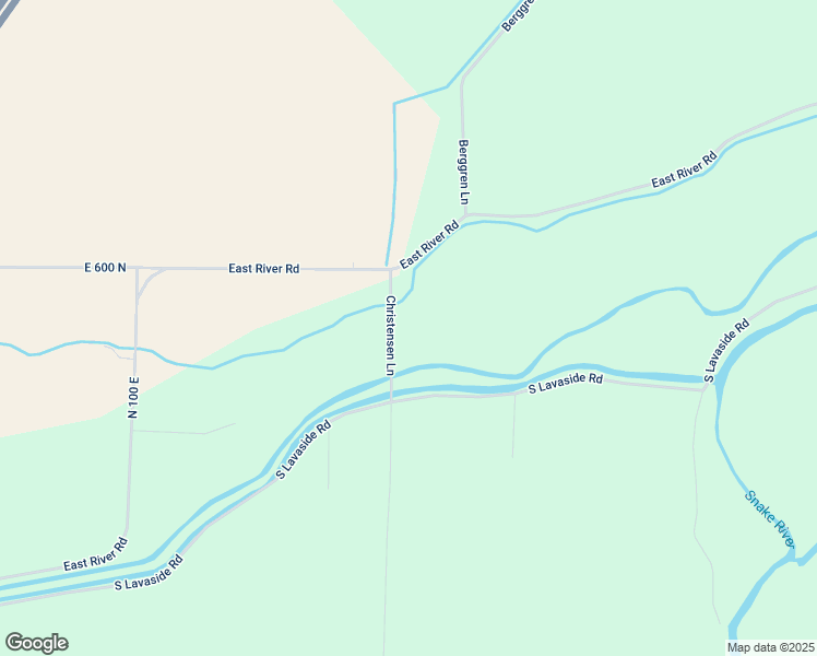 map of restaurants, bars, coffee shops, grocery stores, and more near 591 North 150 East in Blackfoot