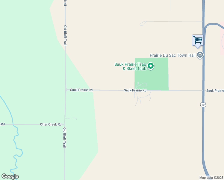 map of restaurants, bars, coffee shops, grocery stores, and more near Sauk Prairie Road in Sauk County