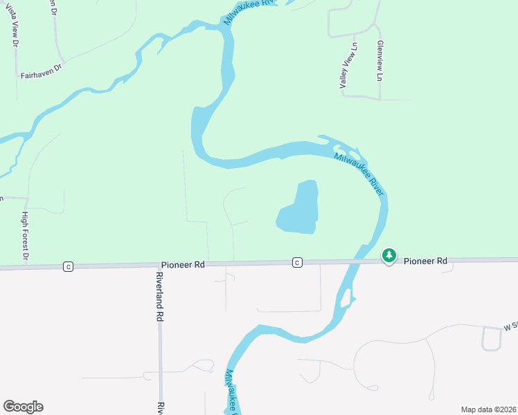 map of restaurants, bars, coffee shops, grocery stores, and more near 1690 Aqua View Court in Cedarburg