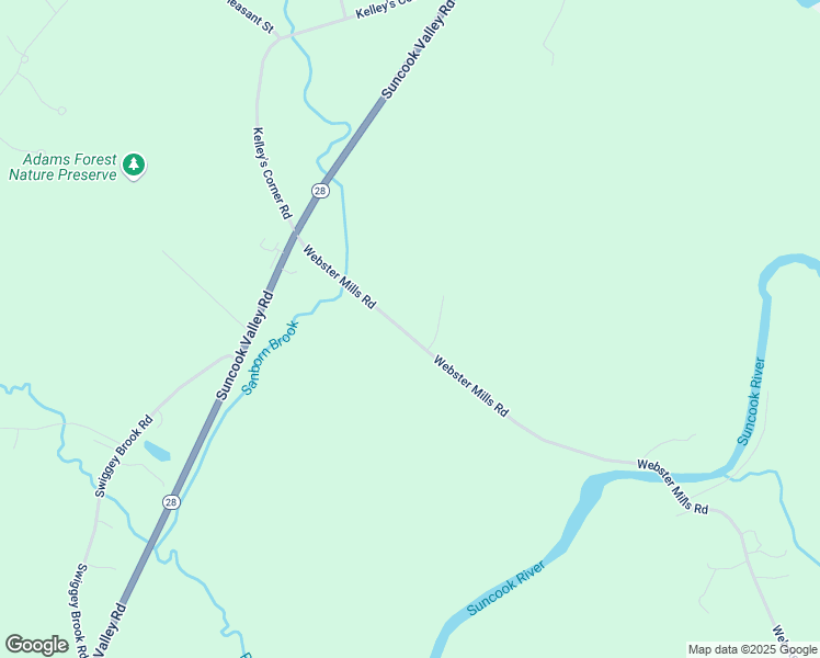 map of restaurants, bars, coffee shops, grocery stores, and more near 130 Webster Mills Road in Chichester