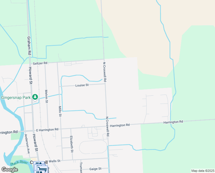 map of restaurants, bars, coffee shops, grocery stores, and more near 278 North Croswell Road in Croswell