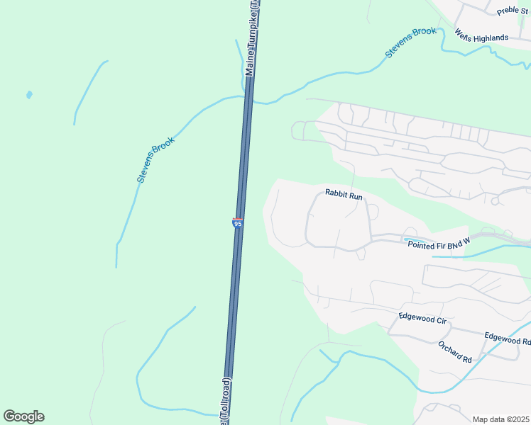 map of restaurants, bars, coffee shops, grocery stores, and more near 84 Ash Tree Trail in Wells