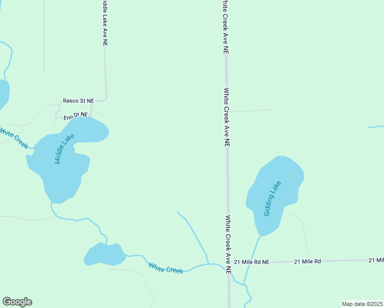 map of restaurants, bars, coffee shops, grocery stores, and more near 17555 White Creek Avenue Northeast in Sand Lake