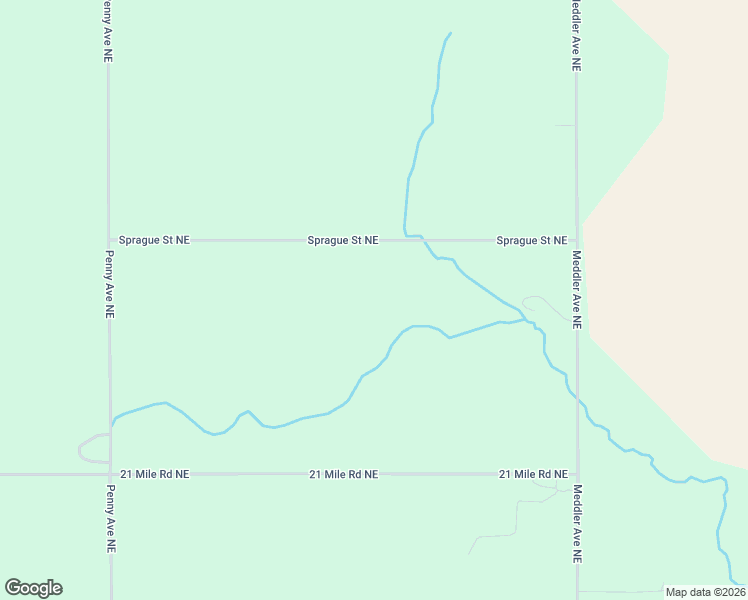 map of restaurants, bars, coffee shops, grocery stores, and more near 11640 Sprague Street Northeast in Sand Lake