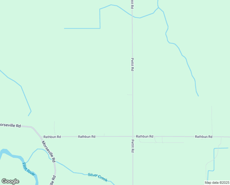 map of restaurants, bars, coffee shops, grocery stores, and more near 9710 Pettit Road in Birch Run