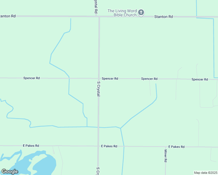 map of restaurants, bars, coffee shops, grocery stores, and more near 565 Crystal Road in Crystal