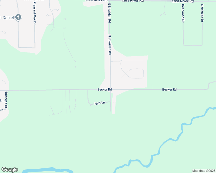 map of restaurants, bars, coffee shops, grocery stores, and more near 1819 North Sheridan Road in Muskegon