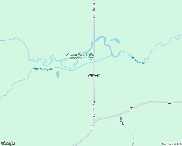 map of restaurants, bars, coffee shops, grocery stores, and more near S9895 County Road East in Sauk City