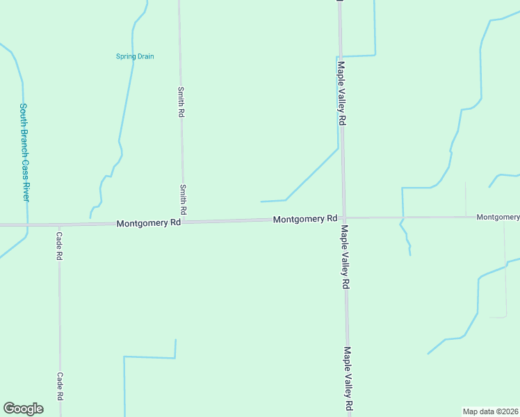 map of restaurants, bars, coffee shops, grocery stores, and more near 4126 Montgomery Road in Marlette