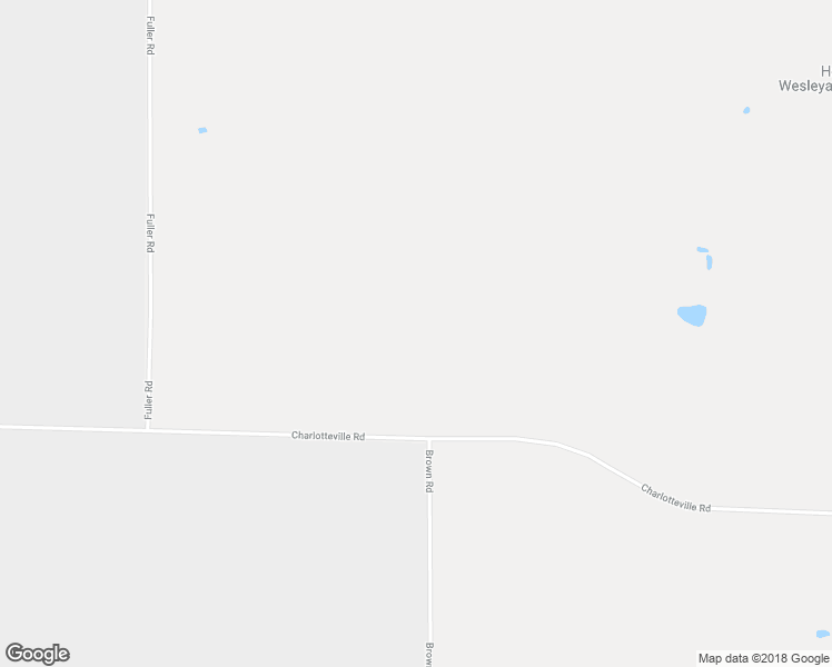 map of restaurants, bars, coffee shops, grocery stores, and more near 6539 Charlotteville Road in Newfane