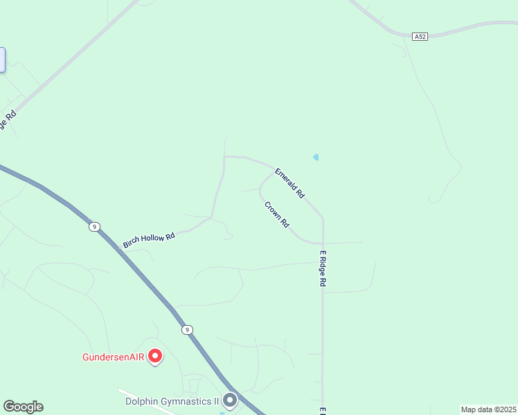 map of restaurants, bars, coffee shops, grocery stores, and more near 2419 Crown Road in Decorah